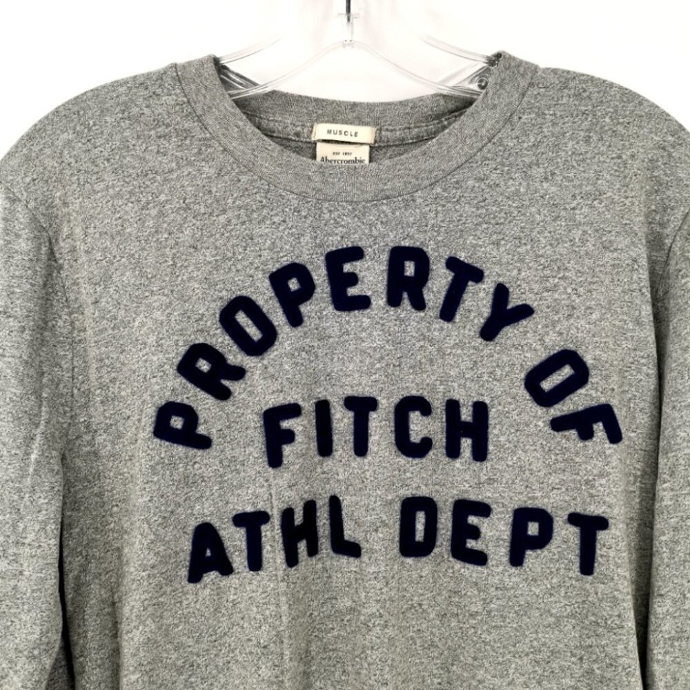 Abercrombie & Fitch Men's S Cotton Long Tee Shirt - Picture 2 of 11